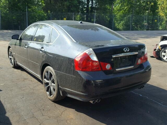 JNKBY01E77M402448 - 2007 INFINITI M45 BASE BLACK photo 3