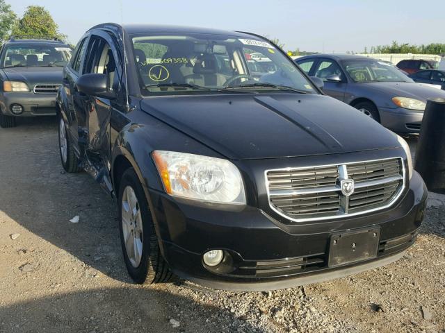 1B3HB48B27D509358 - 2007 DODGE CALIBER SX BLACK photo 1