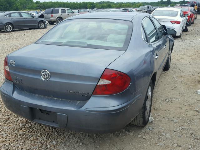 2G4WC582171214963 - 2007 BUICK LACROSSE C BLUE photo 4