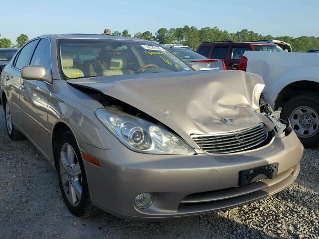 JTHBA30G555086919 - 2005 LEXUS ES 330 GOLD photo 1