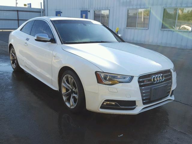 WAUVGAFR6DA011949 - 2013 AUDI S5 PRESTIG WHITE photo 1