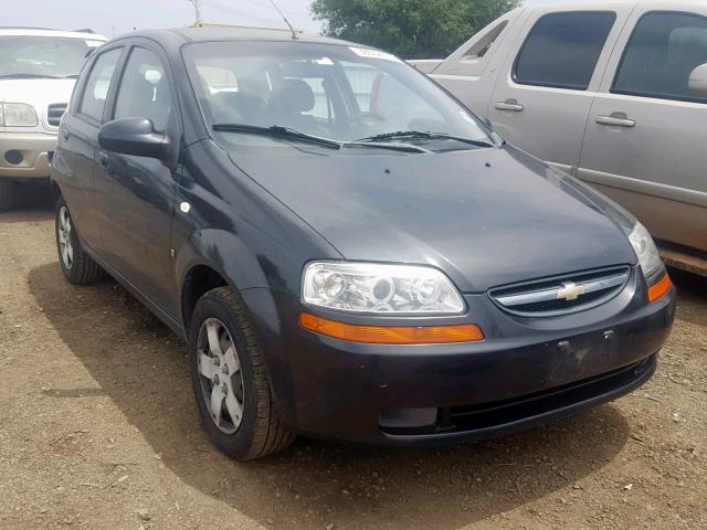 KL1TD66697B756741 - 2007 CHEVROLET AVEO BASE 黑色 照片 1