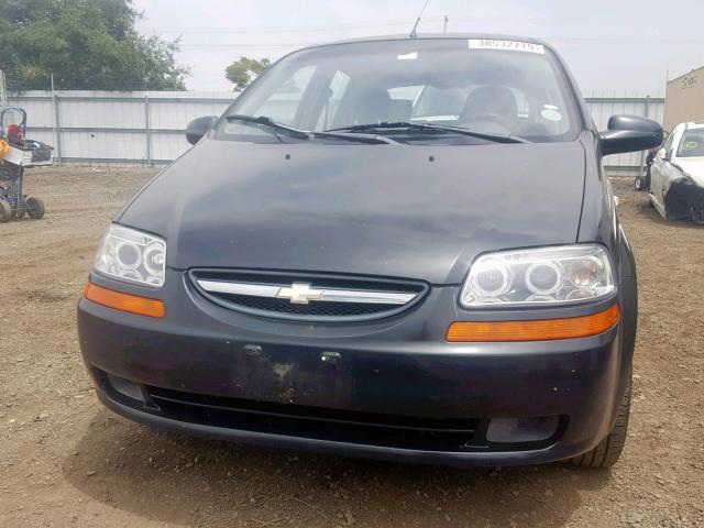 KL1TD66697B756741 - 2007 CHEVROLET AVEO BASE 黑色 照片 9