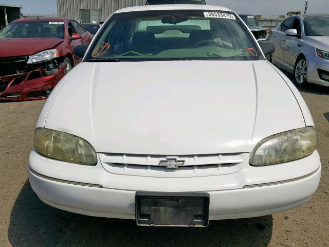 2G1WL52J6Y1309226 - 2000 CHEVROLET LUMINA WHITE photo 9