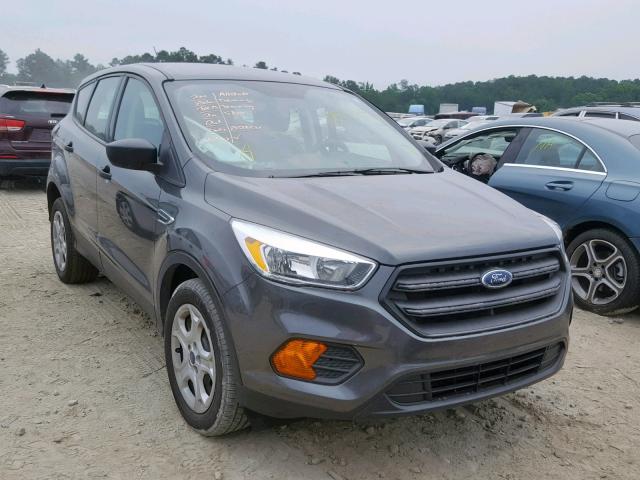 1FMCU0F78HUB72816 - 2017 FORD ESCAPE S GRAY photo 1