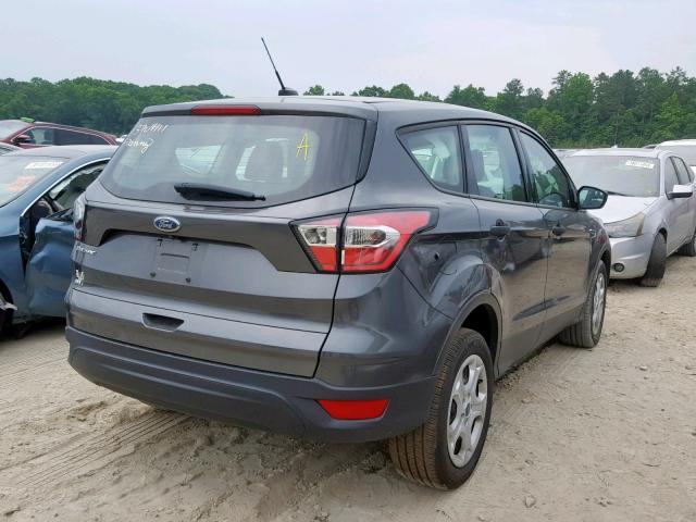 1FMCU0F78HUB72816 - 2017 FORD ESCAPE S GRAY photo 4