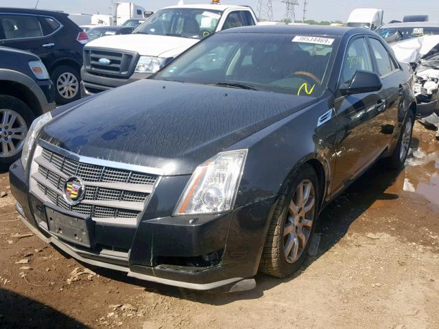 1G6DT57V980167012 - 2008 CADILLAC CTS HI FEA BLACK photo 2