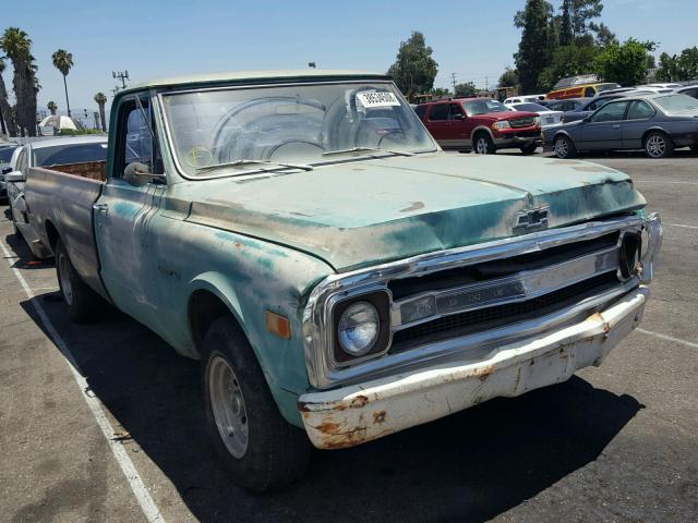 CE140Z103088 - 1970 CHEVROLET C-10 TURQUOISE photo 1