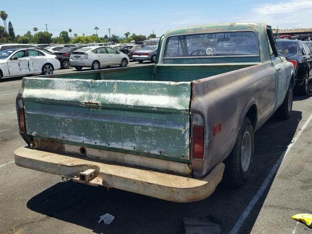 CE140Z103088 - 1970 CHEVROLET C-10 TURQUOISE photo 4