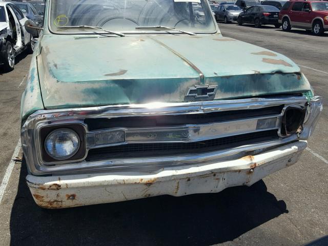 CE140Z103088 - 1970 CHEVROLET C-10 TURQUOISE photo 7