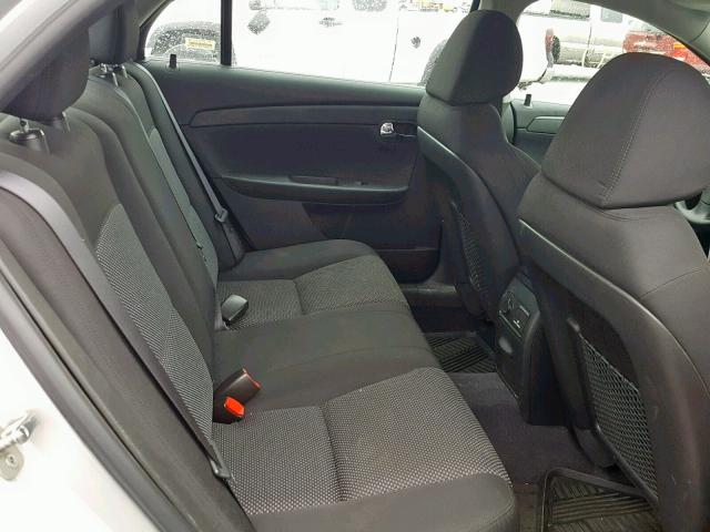 1G1ZC5E07CF178843 - 2012 CHEVROLET MALIBU 1LT SILVER photo 6
