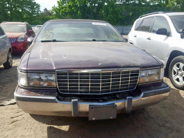 1G6DW52P4RR700381 - 1994 CADILLAC FLEETWOOD MAROON photo 9