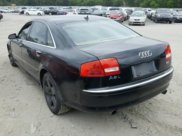 WAUMV44EX7N018502 - 2007 AUDI A8 L QUATT BLACK photo 3