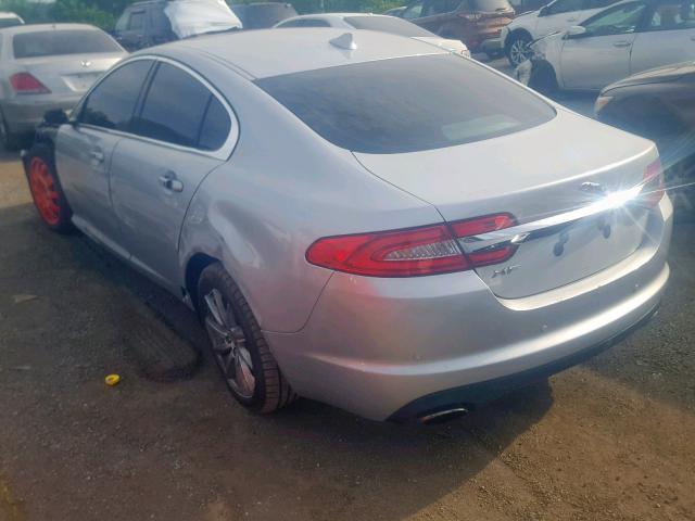 SAJWA0FS7FPU67689 - 2015 JAGUAR XF 2.0T PR SILVER photo 3