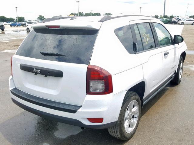 1C4NJCBB9GD543451 - 2016 JEEP COMPASS SP თეთრი ფოტო 4
