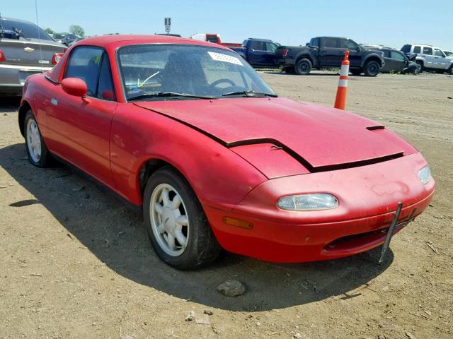 JM1NA3519L0136170 - 1990 MAZDA MX-5 MIATA RED photo 1