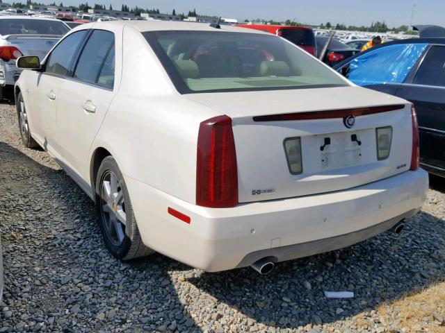 1G6DC67A750193946 - 2005 CADILLAC STS WHITE photo 3