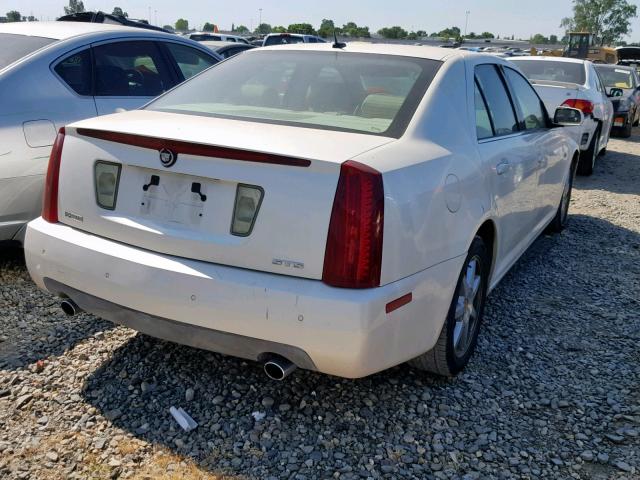 1G6DC67A750193946 - 2005 CADILLAC STS WHITE photo 4