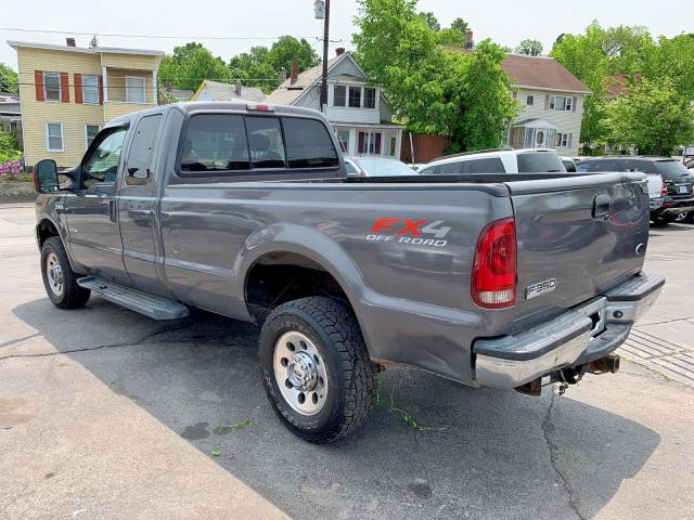 1FTWX31P36ED14904 - 2006 FORD F350 SRW S GRAY photo 3