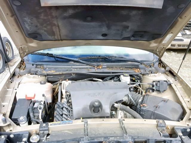 1G4HR54K25U245573 - 2005 BUICK LESABRE LI TAN photo 7