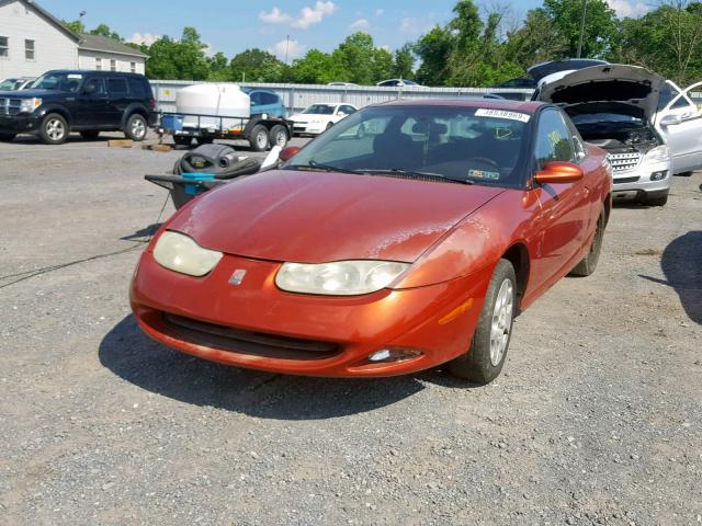 1G8ZY12752Z267840 - 2002 SATURN SC2 ORANGE photo 2