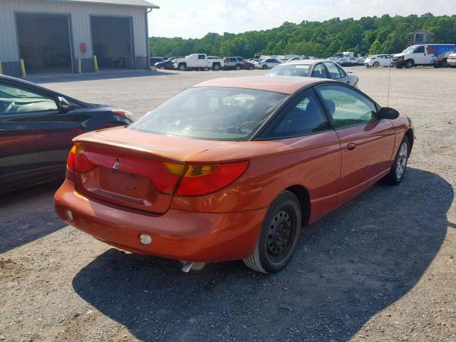 1G8ZY12752Z267840 - 2002 SATURN SC2 ORANGE photo 4