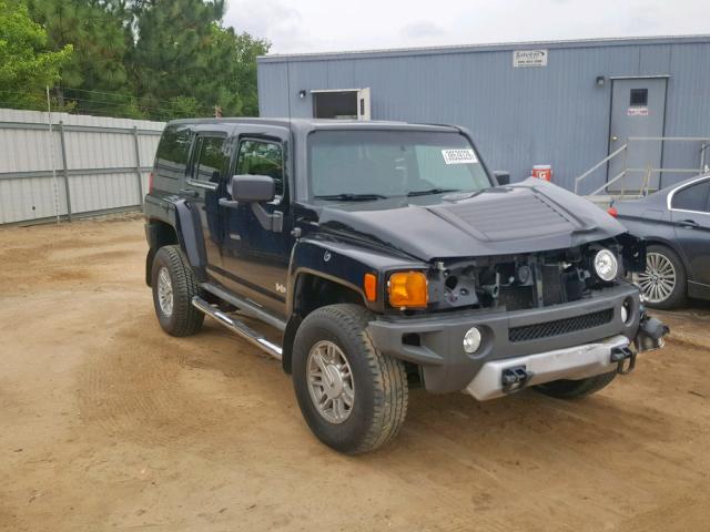 5GTEN13E888228810 - 2008 HUMMER H3 BLACK photo 1