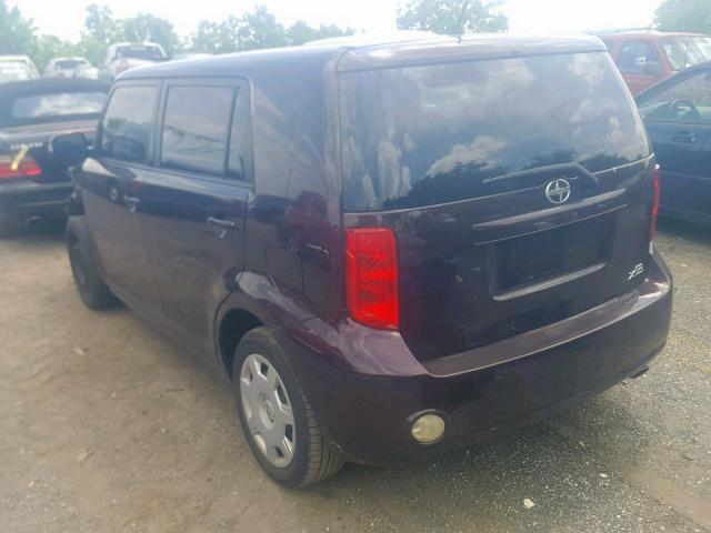 JTLKE50E591073895 - 2009 TOYOTA SCION XB 紫色 照片 3