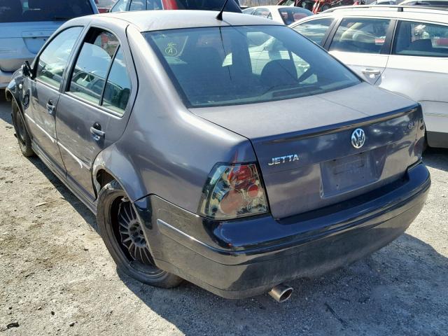 3VWSE69M45M044104 - 2005 VOLKSWAGEN JETTA GLI GRAY photo 3