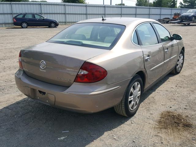 2G4WC582271140114 - 2007 BUICK LACROSSE C BEIGE photo 4