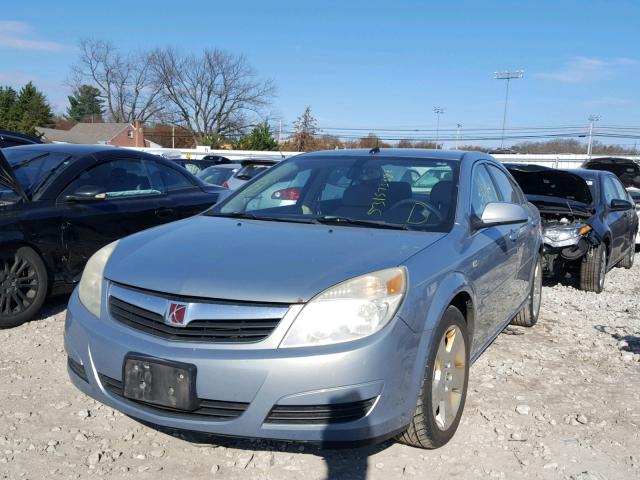 1G8ZS57N37F151738 - 2007 SATURN AURA XE BLUE photo 2