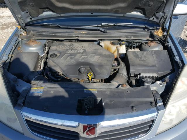 1G8ZS57N37F151738 - 2007 SATURN AURA XE BLUE photo 7