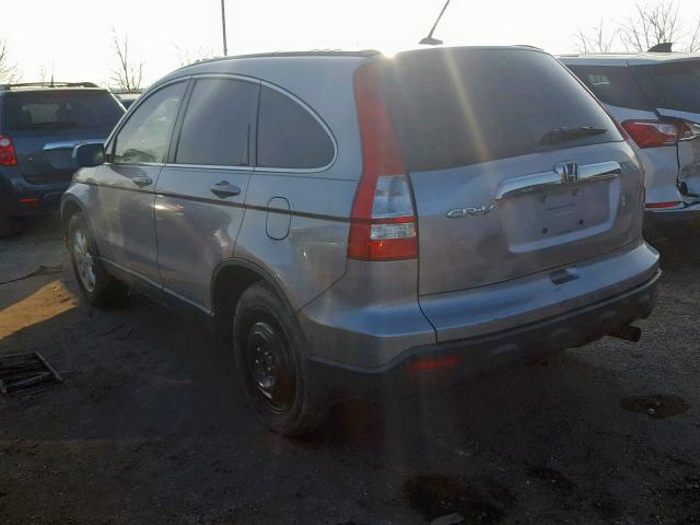 JHLRE48768C023197 - 2008 HONDA CR-V EXL GRAY photo 3