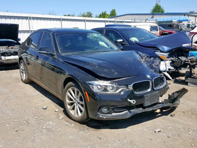 WBA8E5G53JNU45949 - 2018 BMW 320 XI BLACK photo 1