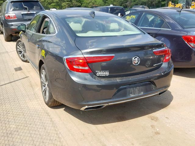 1G4ZP5SS8HU162876 - 2017 BUICK LACROSSE E GRAY photo 3