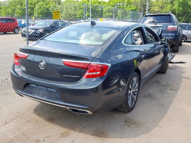 1G4ZP5SS8HU162876 - 2017 BUICK LACROSSE E GRAY photo 4