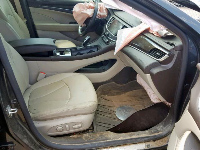 1G4ZP5SS8HU162876 - 2017 BUICK LACROSSE E GRAY photo 5