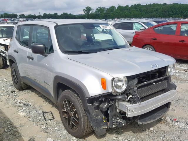 ZACCJAAT8FPB24934 - 2015 JEEP RENEGADE S SILVER photo 1