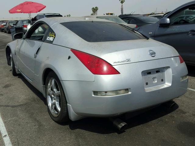 JN1BZ34E77M551277 - 2007 NISSAN 350Z COUPE SILVER photo 3