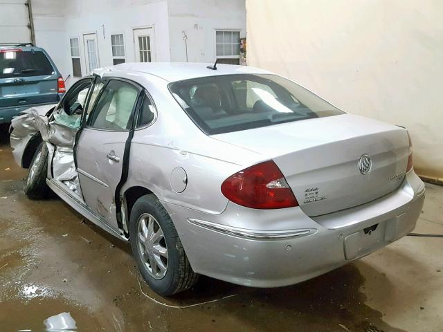 2G4WD582961213622 - 2006 BUICK LACROSSE C SILVER photo 3