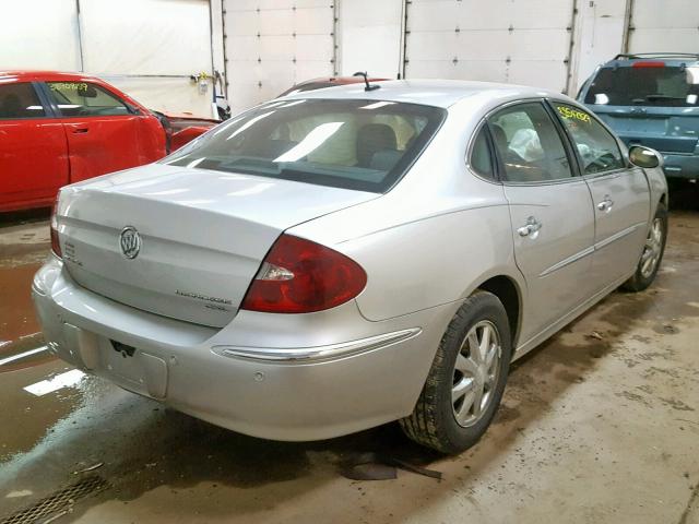 2G4WD582961213622 - 2006 BUICK LACROSSE C SILVER photo 4