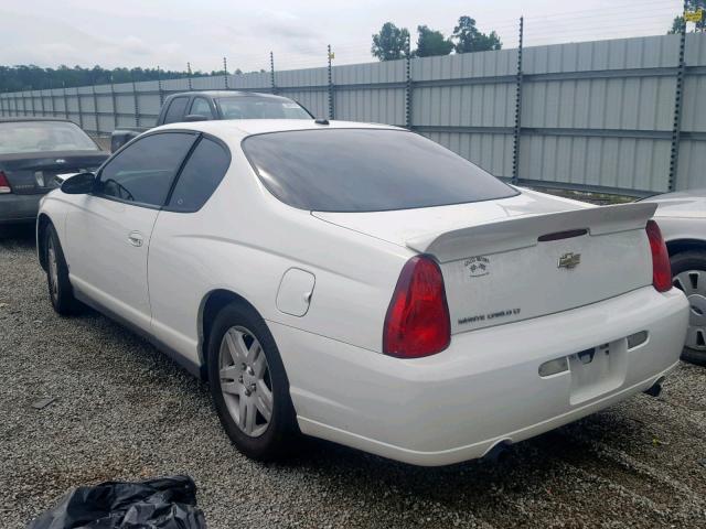 2G1WK151269187034 - 2006 CHEVROLET MONTE CARL Ağ foto 3