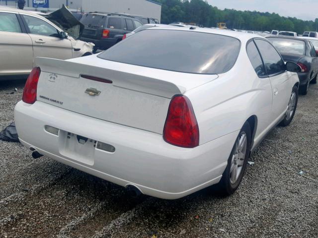 2G1WK151269187034 - 2006 CHEVROLET MONTE CARL Ağ foto 4