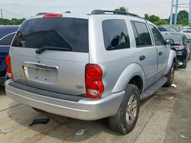 1D4HB48D04F196216 - 2004 DODGE DURANGO SL SILVER photo 4