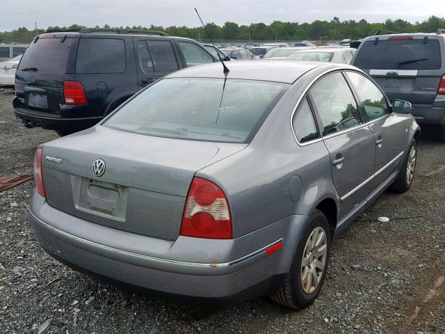 WVWPD63B03P183155 - 2003 VOLKSWAGEN PASSAT GLS BLUE photo 4