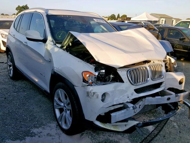 5UXWX7C54DL976274 - 2013 BMW X3 XDRIVE3 WHITE photo 1