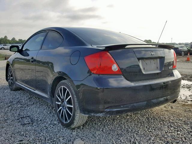 JTKDE177150059022 - 2005 TOYOTA SCION TC შავი ფოტო 3
