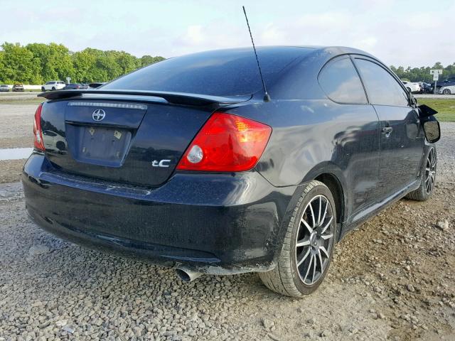 JTKDE177150059022 - 2005 TOYOTA SCION TC შავი ფოტო 4
