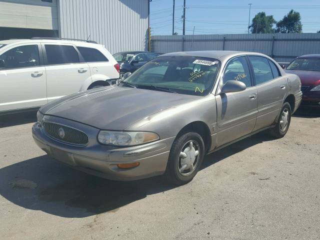 1G4HR54K4YU107764 - 2000 BUICK LESABRE LI GOLD photo 2