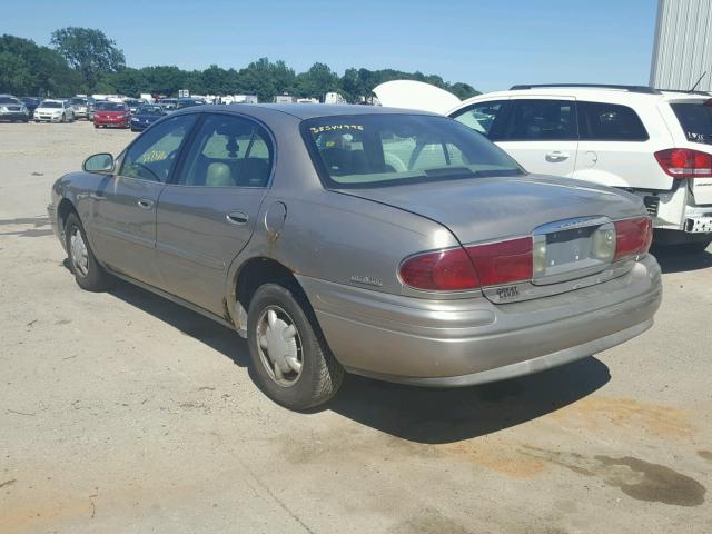 1G4HR54K4YU107764 - 2000 BUICK LESABRE LI GOLD photo 3